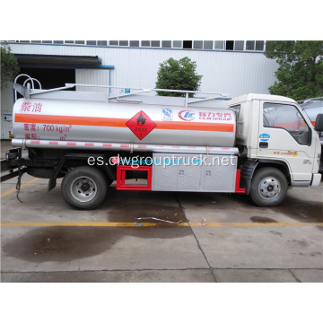 FOTON Forland 4X2 90HP 3000Litres pequeño camión de combustible